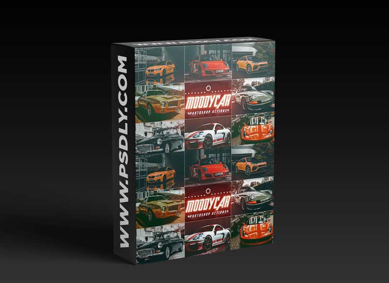 Moody Cars Photoshop Actions