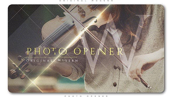 Videohive Original Modern Photo Opener 21144113