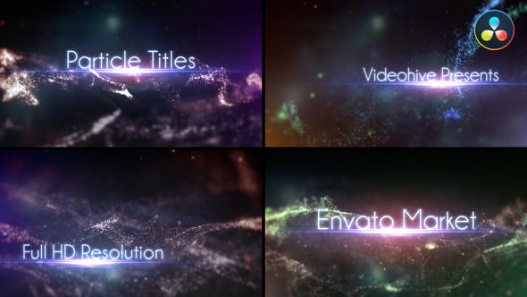 Videohive Particle Titles 30108778
