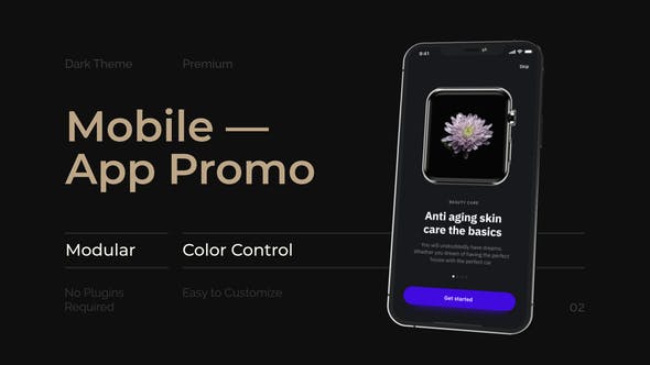 Videohive Mobile Minimal App Promo 31542689