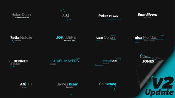 Videohive Stylish Lower Third 13846214