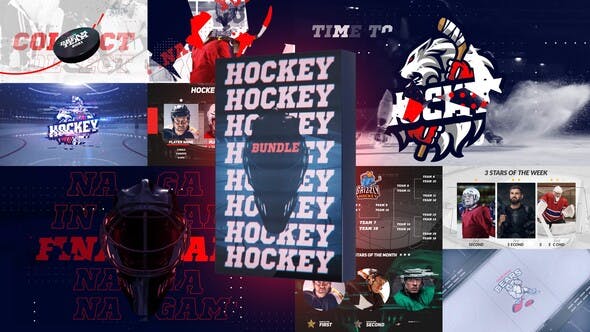 Videohive Ice Hockey Bundle 31434172