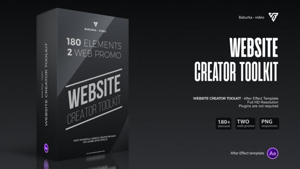 Videohive Website Creator Toolkit 31284869