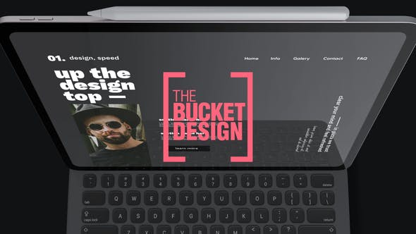 Videohive Tablet Web Site App Intro Promotion 31552957