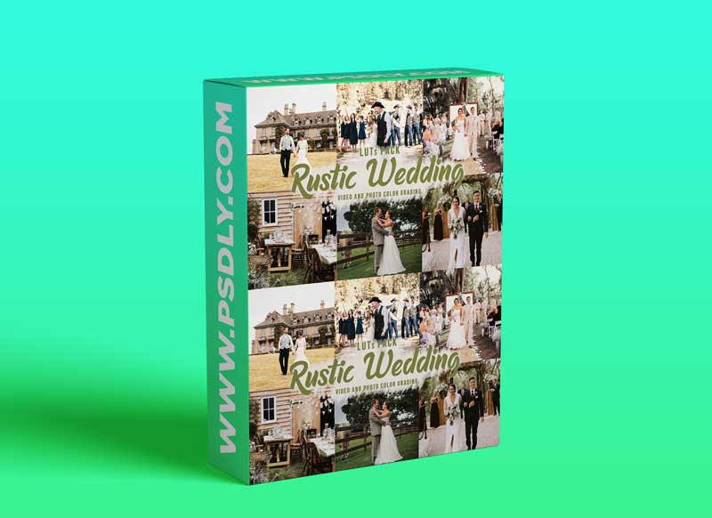 Rustic Wedding LUTs - Video Color Grading Filters