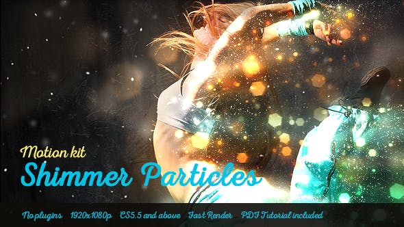 Videohive Shimmer Particles Motion Kit 19044846