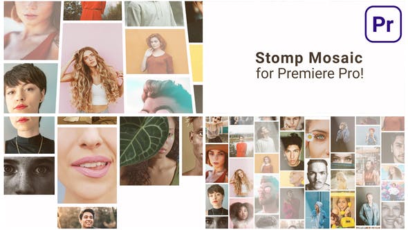 Videohive Mosaic Stomp Multi Photo Logo 31535403