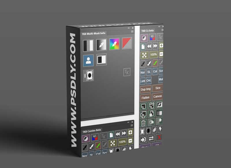 TK8 Beta panel for Photoshop