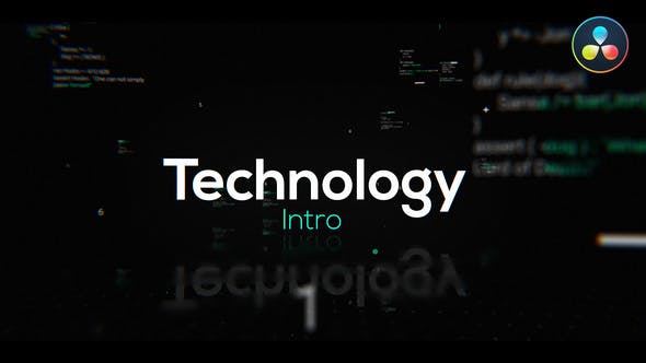 Videohive Technology Intro for DaVinci Resolve 31366313