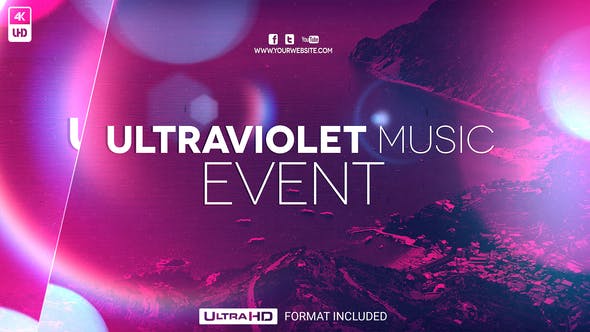 Videohive Ultraviolet Music Party 20846950