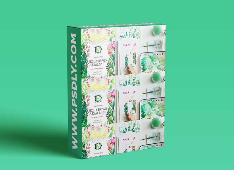 Watercolor Illustration: Developing a Wedding Brand Suite