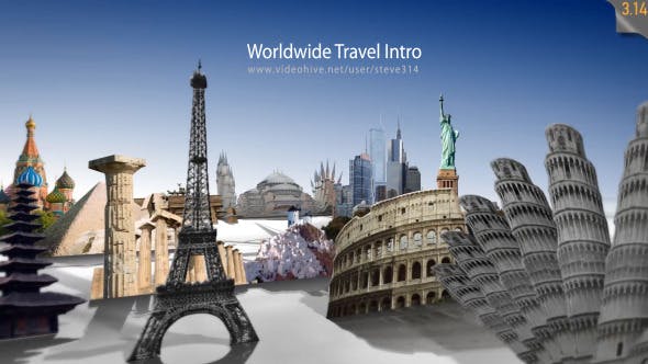 Videohive Worldwide Travel Intro / Show 595143