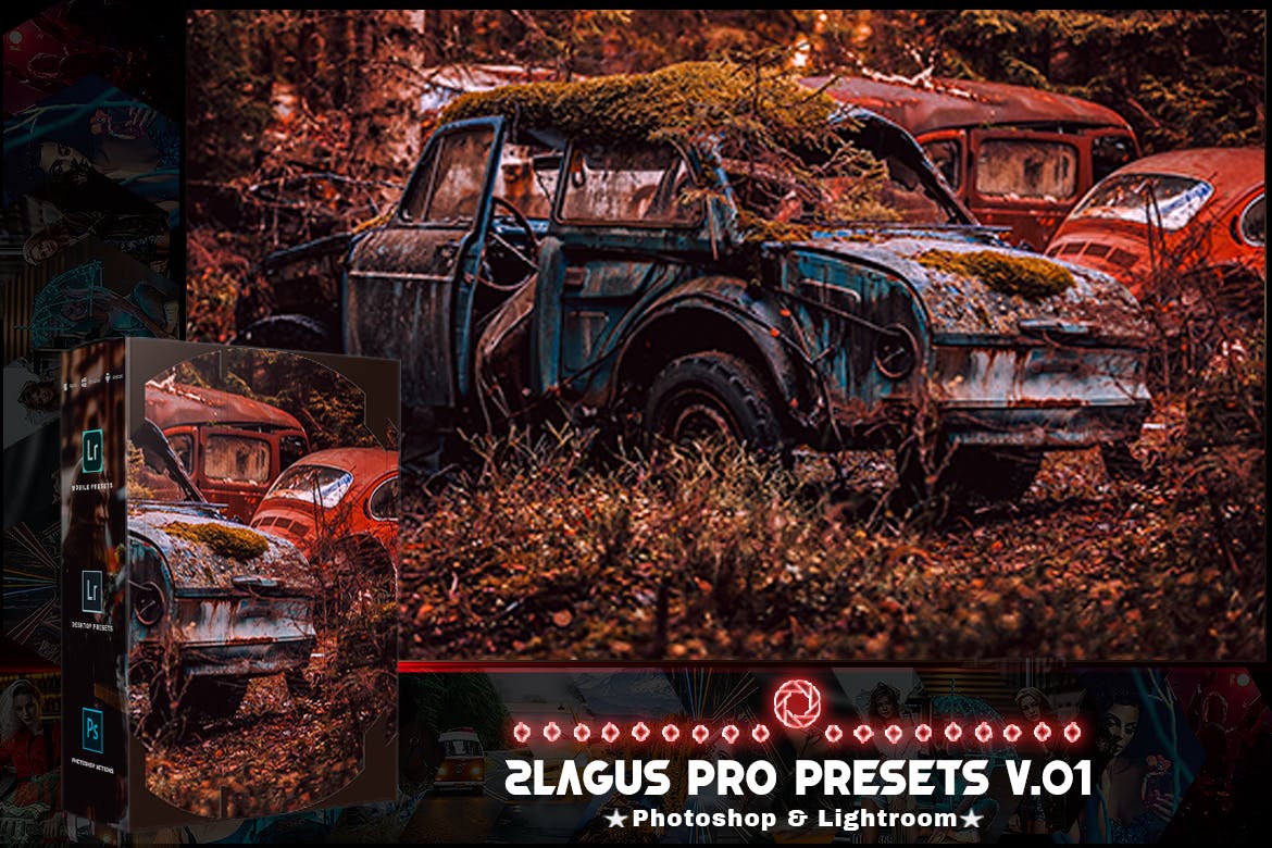 PRO Presets - V 01 - Photoshop & Lightroom