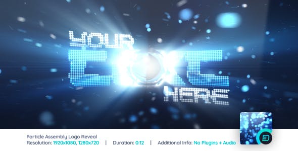 Videohive Particle Assembly Logo Reveal 21403340