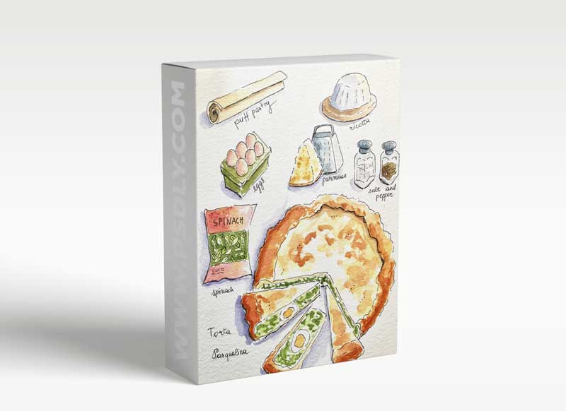 Learn How to Illustrate a Family Recipe: Sketch Italian Easter Pie