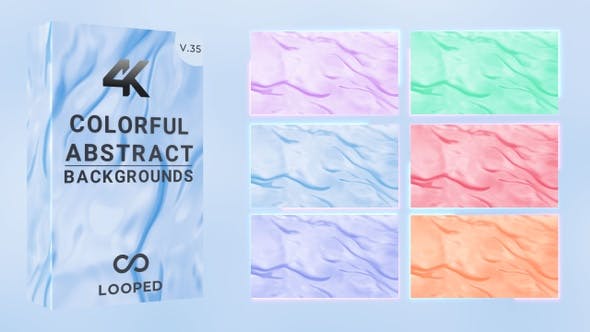 Videohive Chromatic Pastel Color Wave 30383851