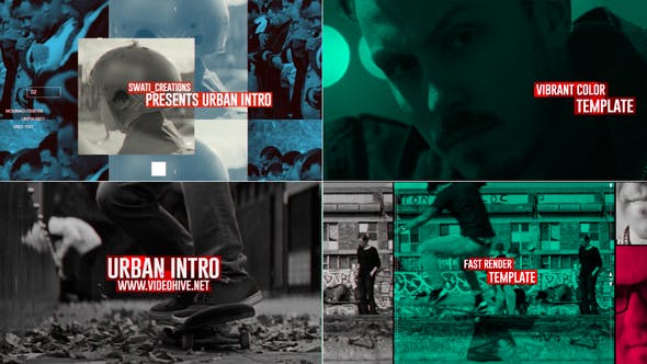 Videohive Urban Intro 23425511