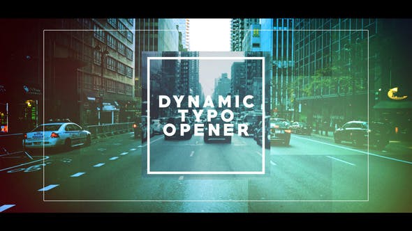 Videohive Dynamic Typo Opener 21698650