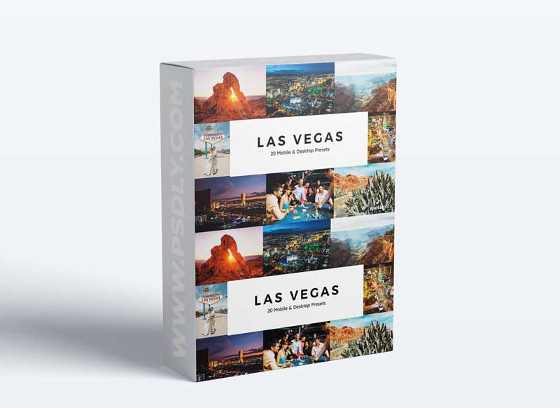 20 Las Vegas Lightroom Presets & LUTs