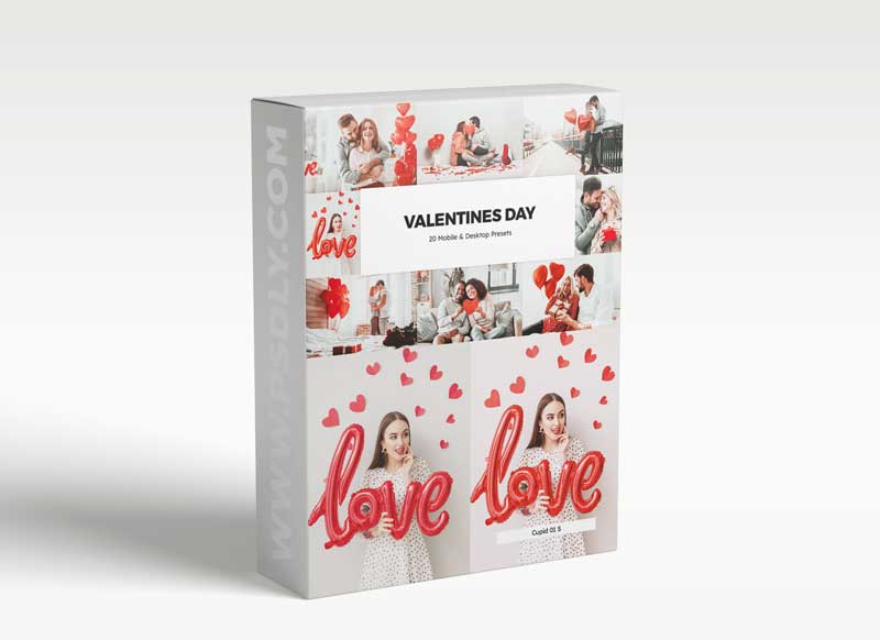 20 Valentines Day Lightroom Presets & LUTs
