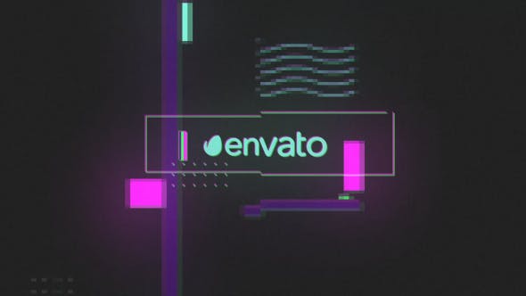 Videohive Glitch Game Logo 19320238