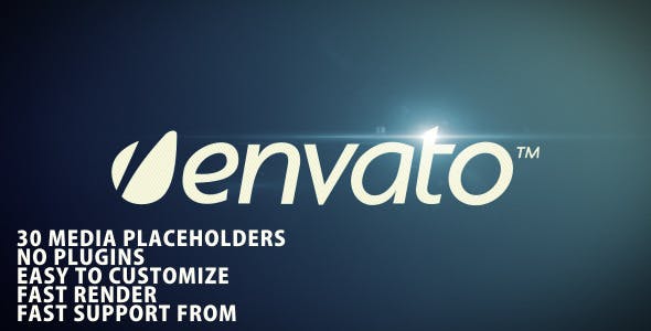 Videohive Media Logo Opener 3729832
