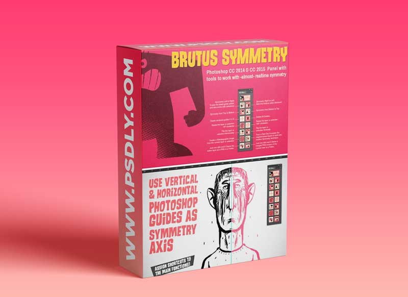 AD Brutus Symmetry Panel for Adobe Photoshop