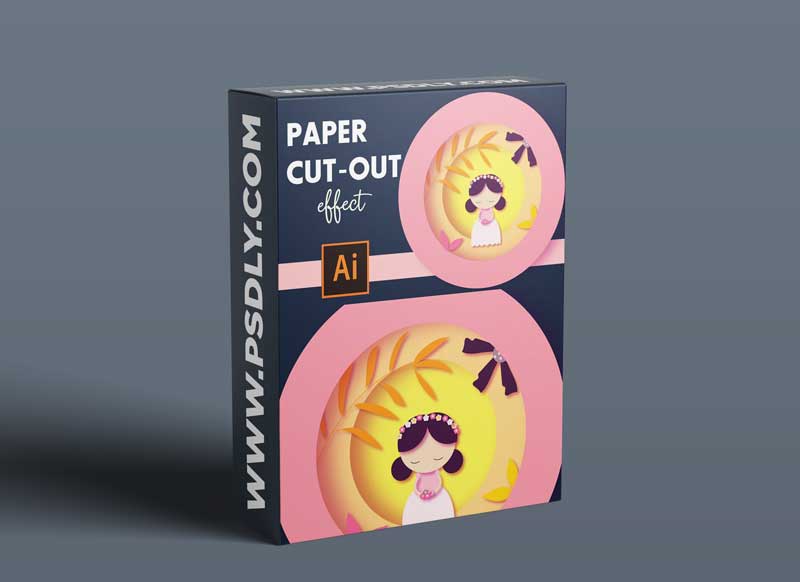 Adobe Illustrator: Paper Cut-out Effect