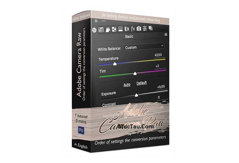 An Beketova ACR. Order of settings the conversion parameters