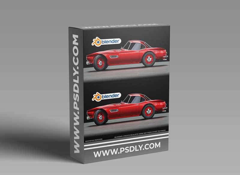Blender: Create Realistic BMW 507 From Start to Finish
