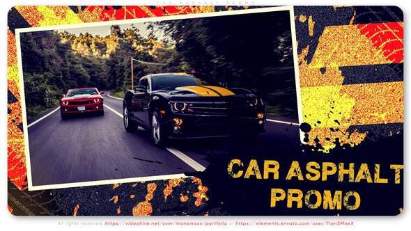 Videohive Car Asphalt Promo 31995377