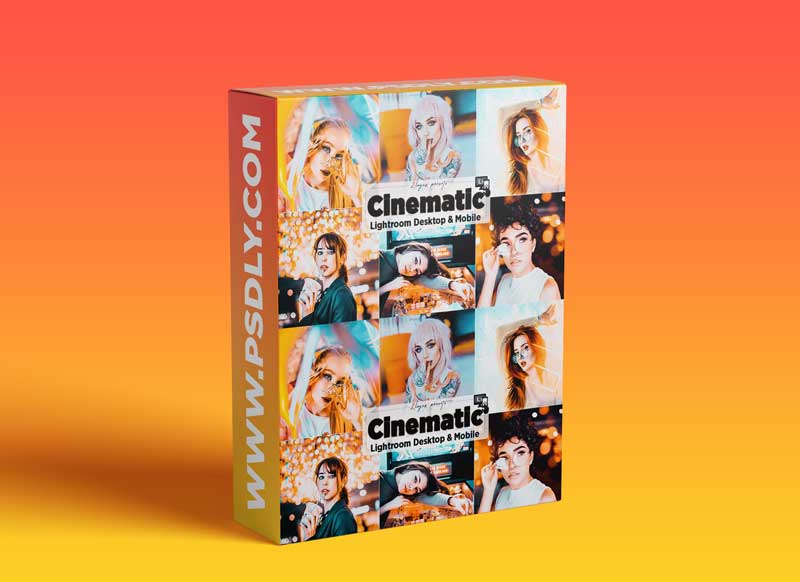 Cinematic Neon Lightroom Presets