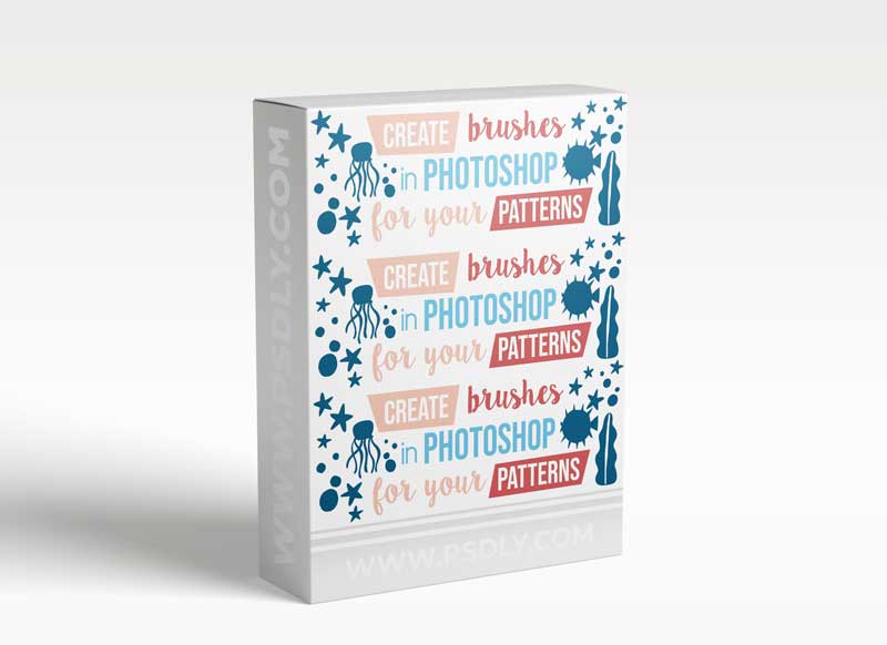 Create brushes in Photoshop for your patterns