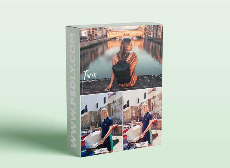 CreativeMarket - 08 Turin Photoshop Action ACR LUT 5981128