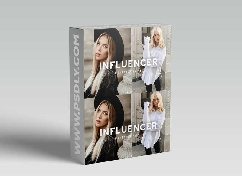 CreativeMarket - 10 INFLUENCER LIGHTROOM PRESETS 6107680
