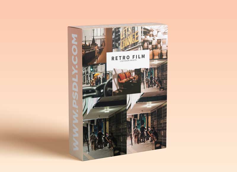 CreativeMarket - 10 Retro Film Lightroom Presets 5787571