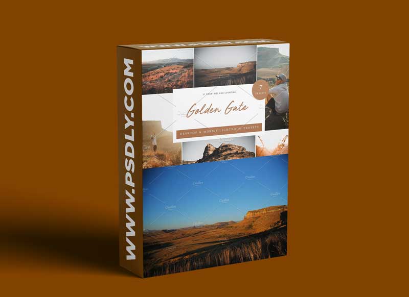 CreativeMarket - 7x Lightroom Presets Golden Gate 6071343