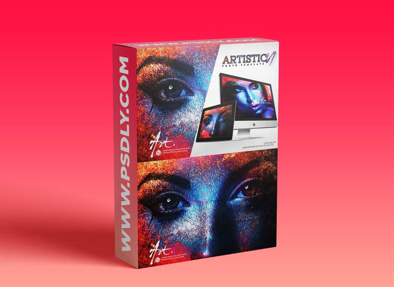 CreativeMarket - Artistic Photo Template V1 6097774