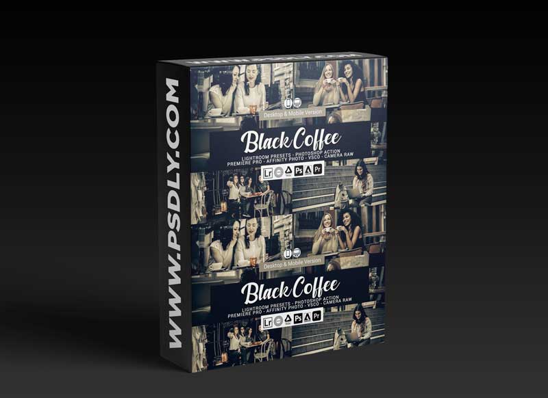 CreativeMarket - Black Coffee Lightroom Presets 5155800