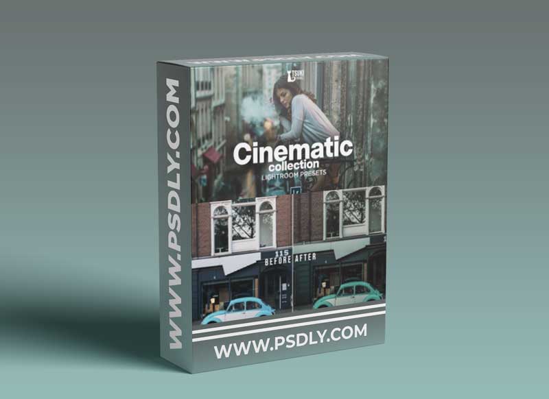 CreativeMarket - CINEMATIC Lightroom Presets 4628338