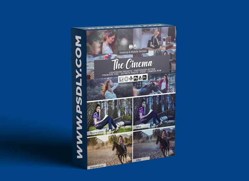 CreativeMarket - Cinema Lightroom Presets 5157495