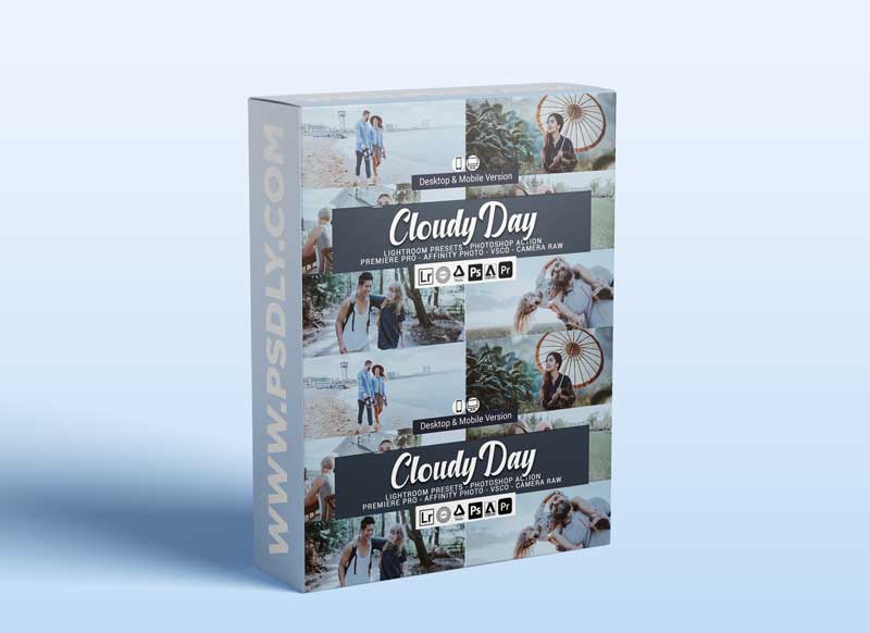 CreativeMarket - Cloudy Day Lightroom Presets 5156988