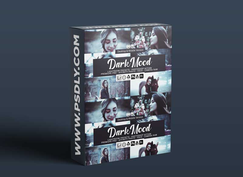 CreativeMarket - Dark Mood Lightroom Presets 5157026