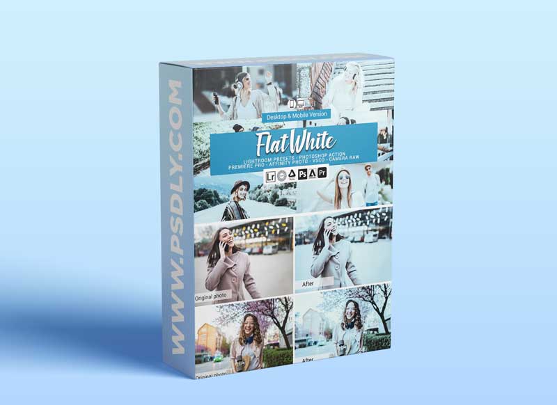 CreativeMarket - Flat White Lightroom Presets 5157135