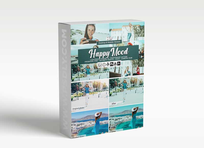 CreativeMarket - Happy Mood Lightroom Presets 5157177