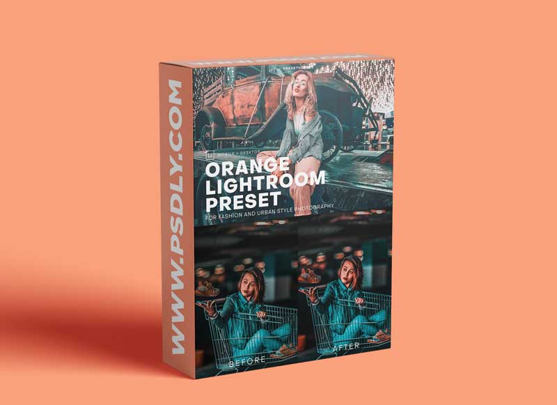 CreativeMarket - PH Orange Lightroom Presets V1 4552311