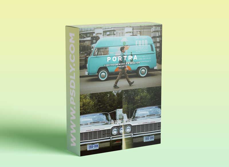 CreativeMarket - PORTRA LOOK Lightroom Presets 4655537