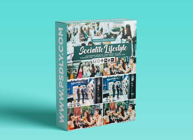 CreativeMarket - Socialite Lifestyle Lightroom Preset 5157445