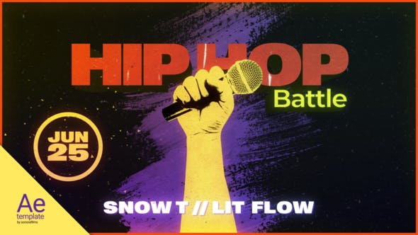 Videohive Hip Hop Battle 32002860
