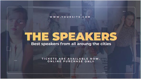 Videohive The Speakers 23606320